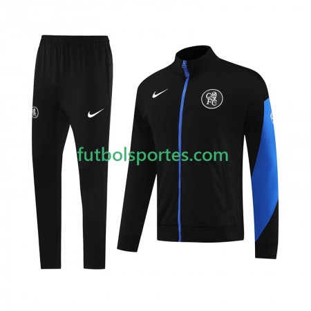 Chelsea Chaqueta de Entrenamiento Trajes Negro 2025/2026